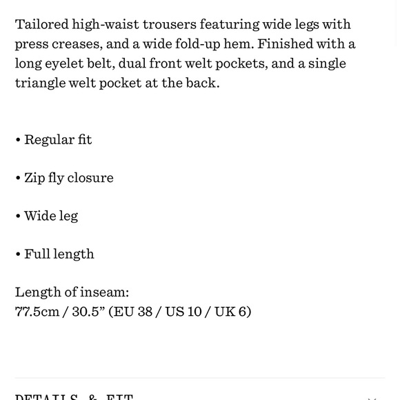 Lilac High-Waisted Press Creases Pants - Picture 3 of 5